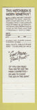Matchbook Cover - Dick's Last Resort Cleveland OH pinup