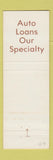 Matchbook Cover - Palwaukee Bank Wheeling IL