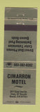 Matchbook Cover - Cimarron Motel Bend OR
