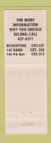 Matchbook Cover - Army National Guard OK Oklahoma