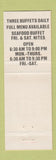 Matchbook Cover - The Hub Restaurant Marietta OK