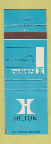 Matchbook Cover - Hilton Hotel Tulsa OK Oklahoma City