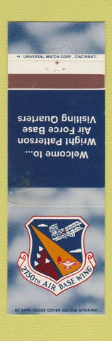 Matchbook Cover - Wright Patterson Air Force Base 2750th Air Base Wing