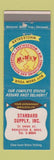 Matchbook Cover - Standard Supply Worcester MA Air Conditioning Refrigeration