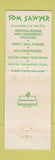 Matchbook Cover - Tom Sawyer Motor Inn Albany NY