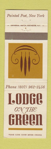 Matchbook Cover - Lodge on the Green Painted Post NY