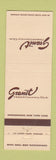Matchbook Cover - Granit Hotel Country Club Kerhonkson NY