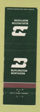 Matchbook Cover - Burlington Northern Railroad WEAR