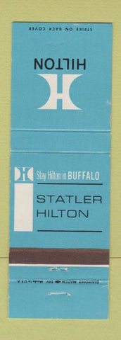 Matchbook Cover - Statler Hilton Hotel Buffalo NY