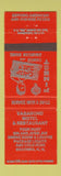 Matchbook Cover - Vagabond Motel Restaurant Socorro NM Chinese