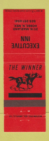 Matchbook Cover - Executive Inn Hobbs NM