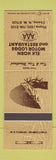 Matchbook Cover - Elk Horn Motor Lodge Restaurant Chama NM