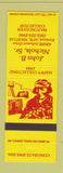 Matchbook Cover - John B Nichols Sr Match Collector Kirland Air Force Base NM