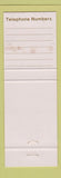 Matchbook Cover - Hard Rock Cafe New York City London
