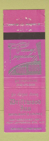 Matchbook Cover - Driftwood Inn Port Jefferson Station NY