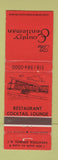 Matchbook Cover - Country Gentleman Restaurant Saratoga Springs NY