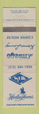 Matchbook Cover - Sybils Hurlingham's  New York City Hilton Hotel WEAR