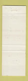 Matchbook Cover - Something Different New York City WORN
