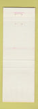 Matchbook Cover - Peter K's Sports Bar Restaurant Cheektowaga NY RED