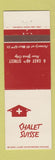 Matchbook Cover - Chalet Suisse New York City