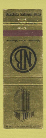 Matchbook Cover - Quachita National Bank Monroe LA? WEAR