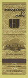 Matchbook Cover - Bank of Morehouse Bastrop LA