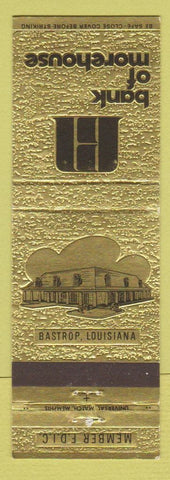 Matchbook Cover - Bank of Morehouse Bastrop LA