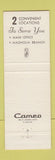 Matchbook Cover - Bank of Morehouse Bastrop LA