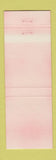 Matchbook Cover - Caldwell Bank and Trust Columbia LA