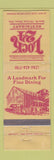 Matchbook Cover - Lock 24 Restaurant Elkton OH WEAR