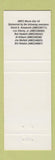Matchbook Cover - American Matchcover Club Ann Margret
