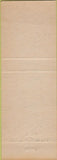 Matchbook Cover - Derick Orchards Apples Cherries Newburg PA Schnauzer