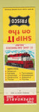 Matchbook Cover - Frisco Railroad