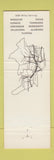 Matchbook Cover - Frisco Railroad