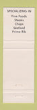 Matchbook Cover - O'Brien's Town House Watkins Glen NY