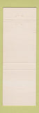 Matchbook Cover - The Palace New York City Harlow's girlie