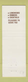 Matchbook Cover - Art's Place Akron Cuyahoga Falls OH