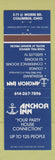 Matchbook Cover - Anchor Inn Columbus OH