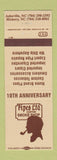 Matchbook Cover - Pipes Ltd Smoke Shop Tobacco Asheville Hickory NC