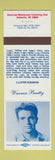 Matchbook Cover - American Matchcover Club Warren Beatty