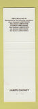 Matchbook Cover - American Matchcover Club James Gagney