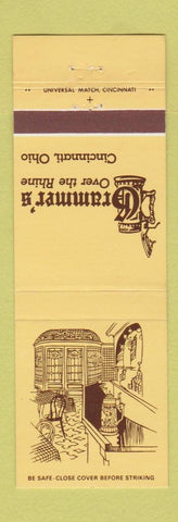 Matchbook Cover - Grammer's Cincinnati OH restaurant German