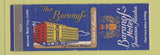 Matchbook Cover - Baranof Hotel Juneau AK