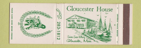 Matchbook Cover - Gloucester House MA