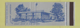 Matchbook Cover - Government Employees Credit Union San Antonio TX SAMPLE