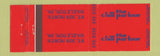 Matchbook Cover - Chili Parlour Hazleton PA DOUBLE PRINT