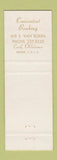 Matchbook Cover - Community Bank Trust Enid OK Full Length
