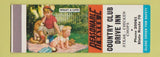 Matchbook Cover - Country Club Drive Inn SAMPLE