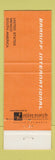 Matchbook Cover - Braniff Airlines PINK WEAR