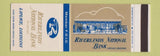 Matchbook Cover - Riverlands National Bank Laplace LA SAMPLE